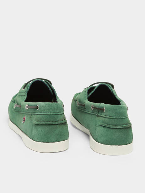 Bootschoenen Uit Leder Serge blanco Groen men CHA2108A ander zicht 3